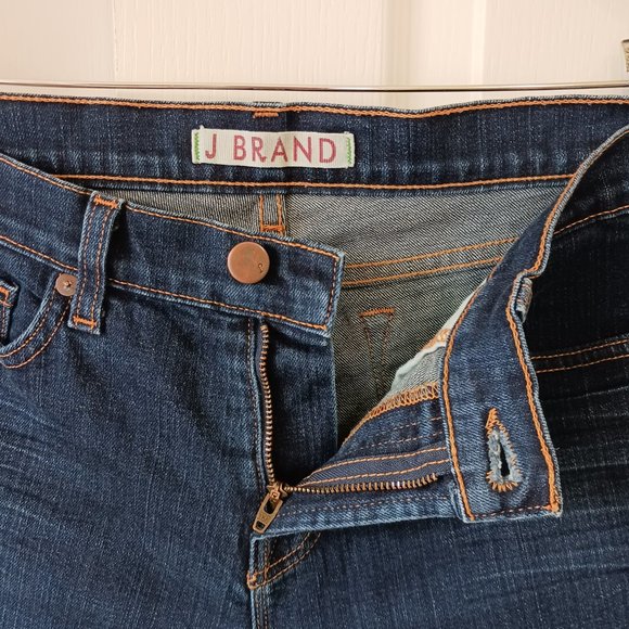 J Brand Women's 800 Ink Mid Rise Flare Leg Jeans Size 29 - Picture 4 of 12